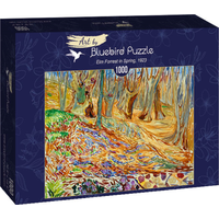 BLUEBIRD Puzzle Jilmový les na jar (1923) 1000 dielikov