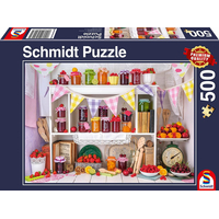SCHMIDT Puzzle Džemy a marmelády 500 dielikov