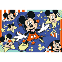 RAVENSBURGER Puzzle Mickey Mouse: Natočte film! 2x24 dielikov