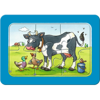 RAVENSBURGER Moje prvé puzzle Zvierací kamaráti 3x6 dielikov