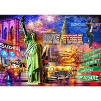 BLUEBIRD Puzzle New York 3000 dielikov
