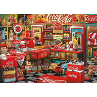 SCHMIDT Puzzle Coca Cola Nostalgický obchod 1000 dielikov