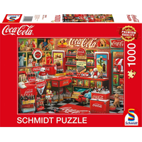 SCHMIDT Puzzle Coca Cola Nostalgický obchod 1000 dielikov