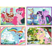 RAVENSBURGER Puzzle My Little pony 4v1 (12,16,20,24 dielikov)