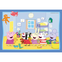 RAVENSBURGER Puzzle Prasiatko Peppa: Pepino dobrodružstvo 2x12 dielikov