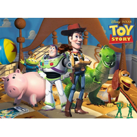 RAVENSBURGER Puzzle Toy Story: Príbeh hračiek XXL 100 dielikov