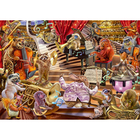 SCHMIDT Puzzle Hudobná mánia 1000 dielikov