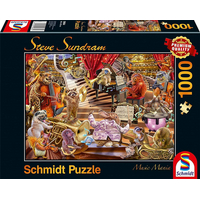 SCHMIDT Puzzle Hudobná mánia 1000 dielikov