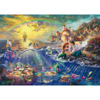 SCHMIDT Puzzle Malá morská víla Ariel 1000 dielikov