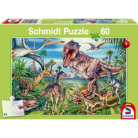 SCHMIDT Puzzle Medzi dinosaurami 60 dielikov
