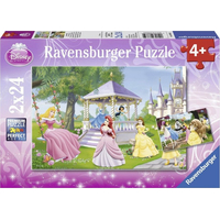 RAVENSBURGER Puzzle Očarujúce princezné 2x24 dielikov