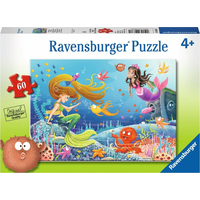 RAVENSBURGER Puzzle Príbehy morskej víly 60 dielikov
