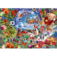 BLUEBIRD Puzzle Vianočné snežítko 1000 dielikov