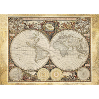 SCHMIDT Puzzle Historická mapa sveta 2000 dielikov