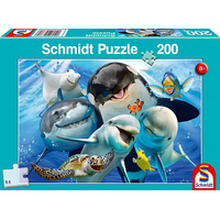 SCHMIDT Puzzle Podvodní priatelia 200 dielikov