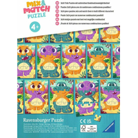 RAVENSBURGER Puzzle Mix&Match: Roztomilí dinosaury 3x24 dielikov