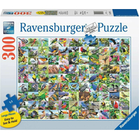 RAVENSBURGER Puzzle 99 úchvatných vtákov EXTRA 300 dielikov