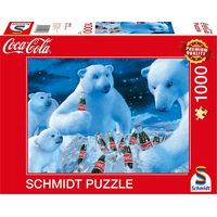 SCHMIDT Puzzle Coca Cola Ľadové medvede 1000 dielikov