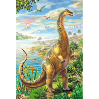 SCHMIDT Puzzle Dinosaurie dobrodružstvo 3x48 dielikov