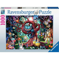 RAVENSBURGER Puzzle Skoro každý je šialený (Alenka v ríši divov) 1000 dielikov