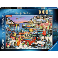 RAVENSBURGER Puzzle Na Vianoce doma 1000 dielikov