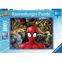 RAVENSBURGER Puzzle Nebojácny Spiderman XXL 100 dielikov