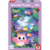 SCHMIDT Puzzle V sovom lese 200 dielikov