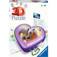 RAVENSBURGER 3D puzzle Srdce Kone 54 dielikov