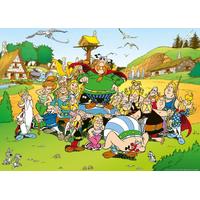 RAVENSBURGER Puzzle Asterix a Obelix: Dedinka 500 dielikov