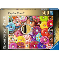 RAVENSBURGER Puzzle Doughnut Disturb! 500 dielikov