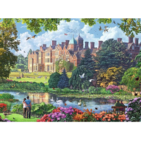 RAVENSBURGER Puzzle Kráľovskej rezidencie, Veľká Británia 4x500 dielikov