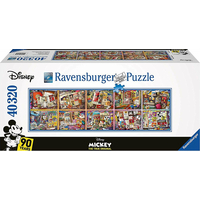 RAVENSBURGER Puzzle Mickey Mouse počas rokov 40320 dielikov