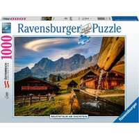 RAVENSBURGER Puzzle Neustattalm am Dachstein, Rakúsko 1000 dielikov