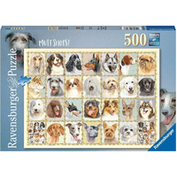 RAVENSBURGER Puzzle Portréty psov 500 dielikov