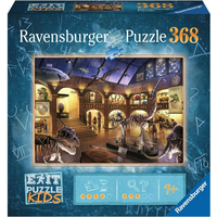 RAVENSBURGER Únikové EXIT puzzle Kids Noc v múzeu 368 dielikov