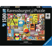 RAVENSBURGER Puzzle Eames: Domček z kariet 1500 dielikov