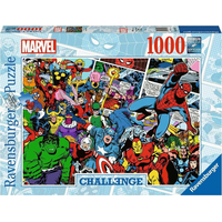 RAVENSBURGER Puzzle Challenge: Marvel 1000 dielikov