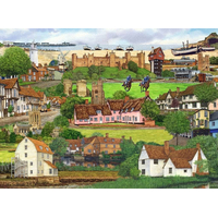 RAVENSBURGER Puzzle Útek do Suffolku 500 dielikov