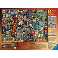 RAVENSBURGER Puzzle Úžasná abeceda - písmeno I a J 1000 dielikov