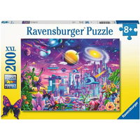 RAVENSBURGER Puzzle Vesmírne mesto XXL 200 dielikov