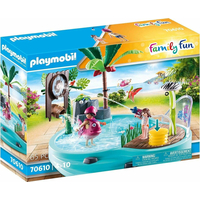 PLAYMOBIL® Family Fun 70610 Zábavný bazén s vodnou striekačkou