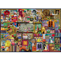 RAVENSBURGER Puzzle Komora plná remesiel 1000 dielikov