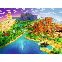RAVENSBURGER Puzzle Minecraft: Svet Minecraftu 1500 dielikov