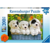 RAVENSBURGER Puzzle Roztomilé šteňatá XXL 200 dielikov