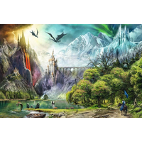 RAVENSBURGER Puzzle Vláda drakov 3000 dielikov