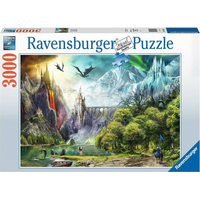 RAVENSBURGER Puzzle Vláda drakov 3000 dielikov