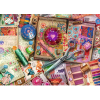 RAVENSBURGER Puzzle Klasické krajčírstvo 1000 dielikov