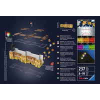 RAVENSBURGER Svietiace 3D puzzle Nočná edícia Buckinghamský palác 216 dielikov