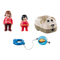 PLAYMOBIL® 1.2.3 70406 Môj ťahací psík