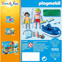 PLAYMOBIL® Family Fun 70112 Dovolenkár s plávacím kruhom